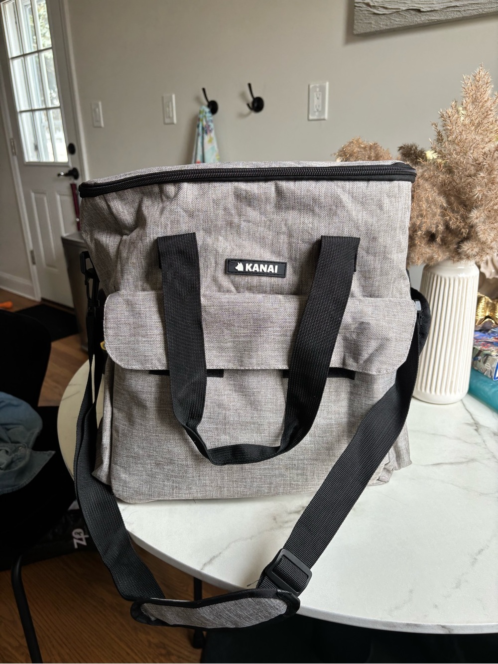 Amazon dog travel bag with multiple pockets